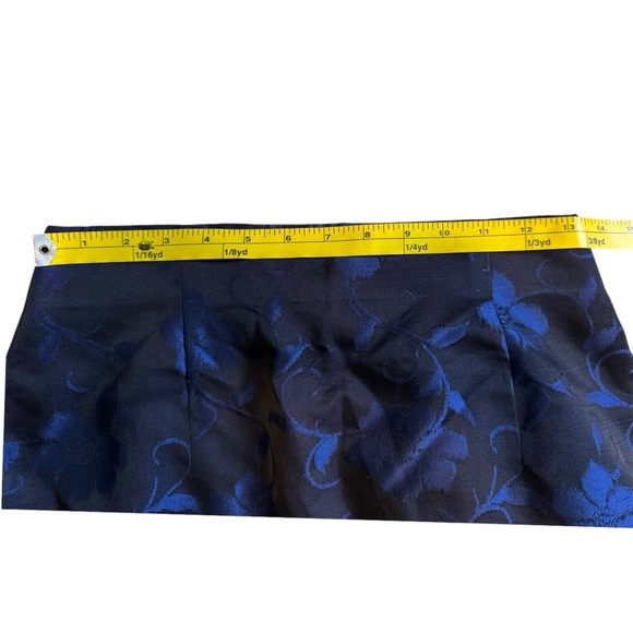 DANA BUCHMAN SILK BROCADE SKIRT - Picture 7 of 7